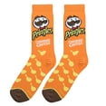 thumbnail image 5 of Cool Socks Novelty Crew Socks Women's Pringles Chips Cheddar Cheese, Graphic Print, Large, 5 of 7