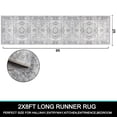 thumbnail image 5 of Aonewoe Boho Hallway Runner Rug 2x8, Washable Rug Runners with Rubber Backing, Non Slip Vintage Kitchen Runner, Farmhouse Carpet Runners for Hallways Laundry Room Entryway Bedroom, 5 of 9