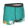 thumbnail image 4 of Uemuo Cute Cat Paw And Dog Pattern Men's Boxer Briefs,Trunk Anti-Chafing,Comfortable, Durable, and Stylish Underwear-X-Large, 4 of 9