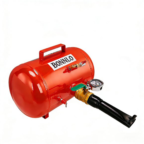 Air Tire Bead Seater Blaster Bonnlo de 5 galones con manómetro rojo