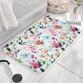 thumbnail image 3 of Pioneer Flower Floral Print Flannel Non Slip Door Rugs,Washable Door Mats Indoor,Decorative Door Mats,Dirt-Resistant and Absorbent Doormat for Entrance,Bedroom,Kitchen,Bathroom,31.5"x17", 3 of 4