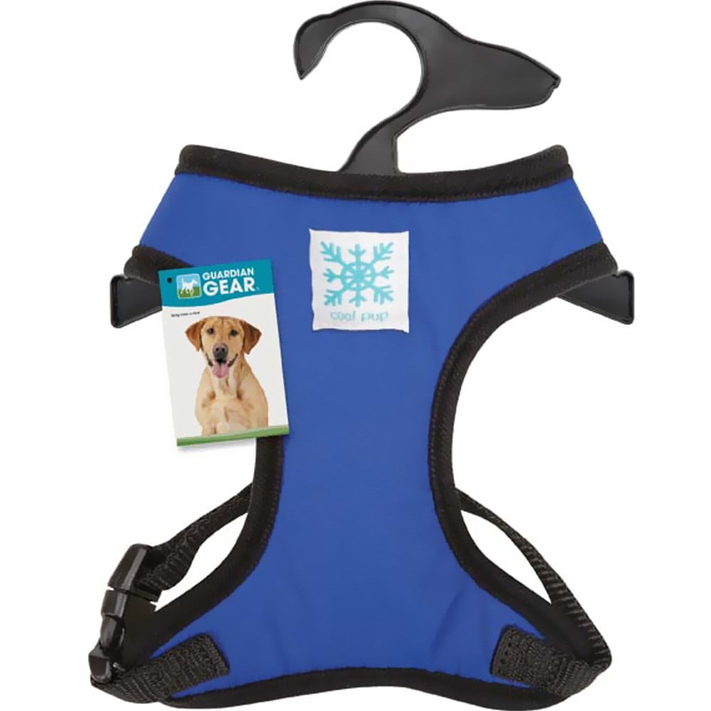 Cool Pup Cooling Reflective Dog Harness, Light Blue, Extra Small
