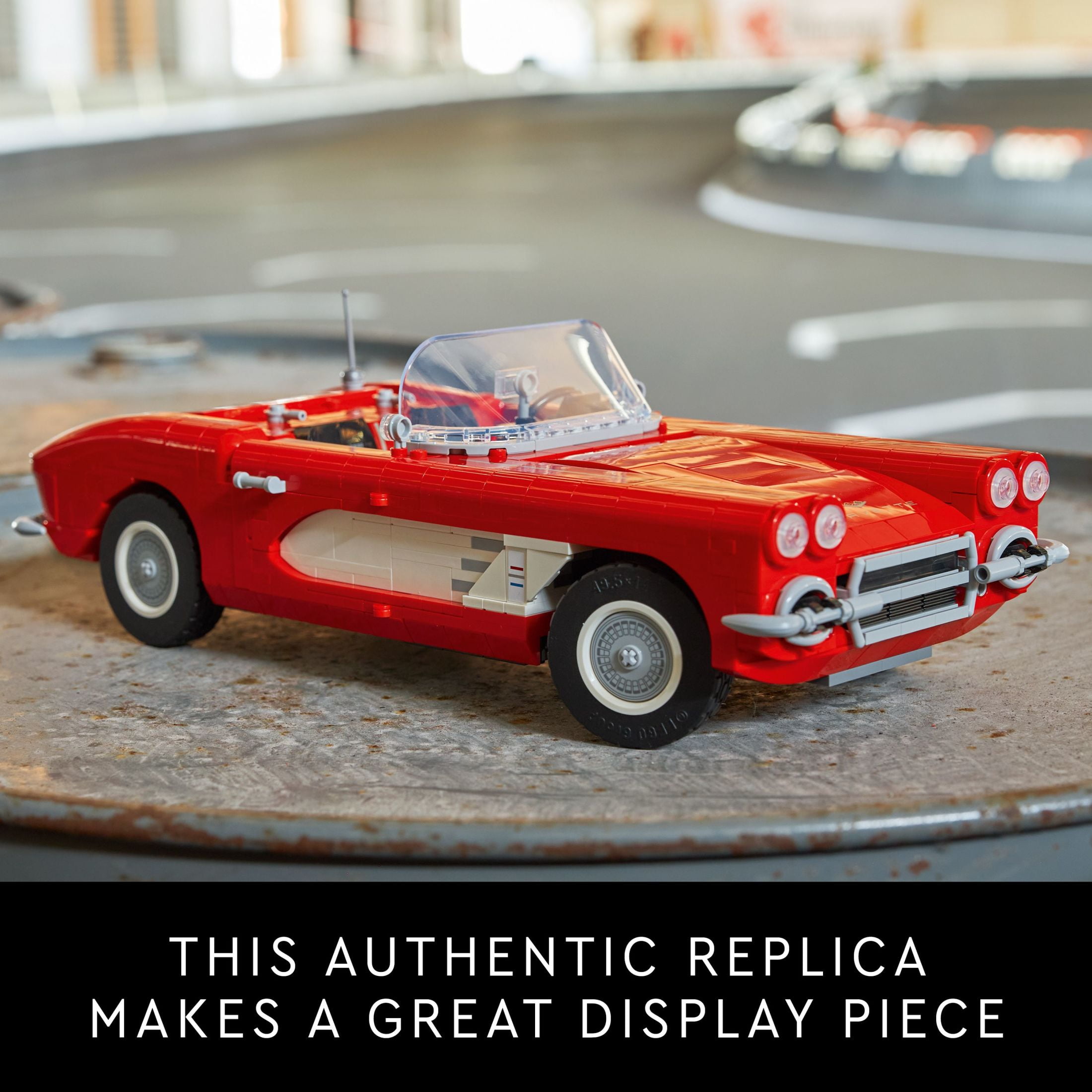 LEGO Icons Corvette Model Car Kit - Buildable DIY Classic Corvette Set for Adults, Ages 18+ - Birthday Gift Idea for Fans of Classic Cars - 10321