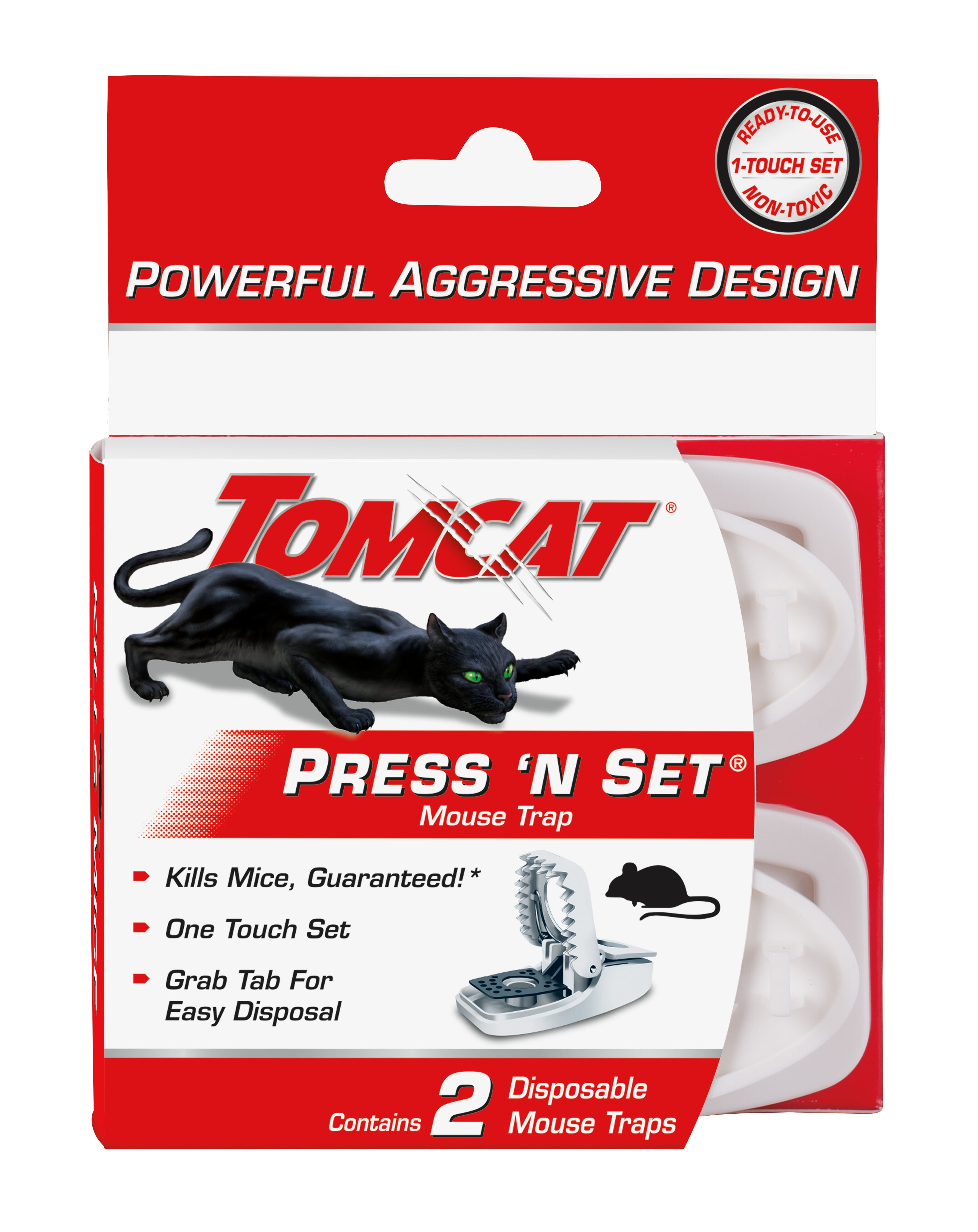 BRAND NEW Tomcat 4 Disposable Mouse Bait Station MOUSE TRAP FREE FAST SHIPPING 