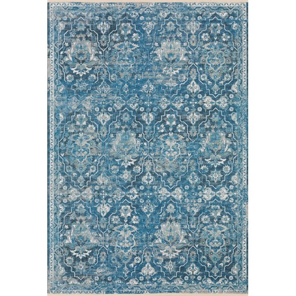 Dalyn Rug Company & Addison Rugs Indoor/Outdoor Marbella MB4 Navy Washable 8' x 10' Rug