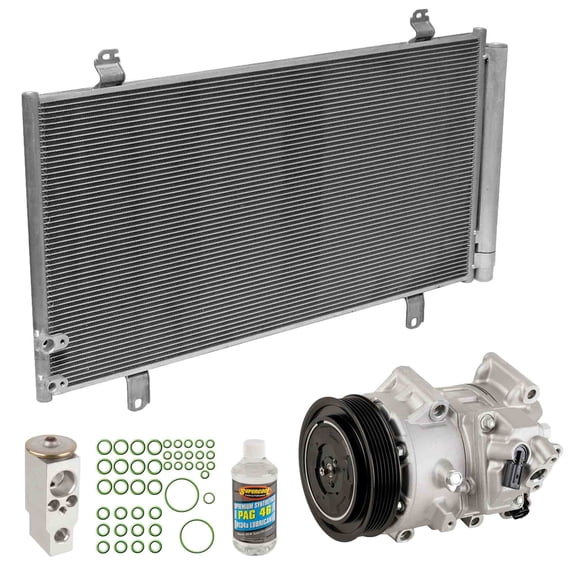 For Toyota Camry 2017 A/C Kit w/ AC Compressor Condenser & Drier - BuyAutoParts