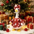 thumbnail image 7 of Sruoe Christmas Porch Goose Outfits, 23 Inch Porch Goose Clothes, Goose Clothes Dress, Duck Sculpture Clothes for Lawn Statue Cement Statue Yard Patio Party Decoration, 7 of 7