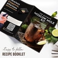 thumbnail image 6 of Moscow Mule Kit Gift Set - 2 Copper Mugs - 11 Botanicals - Stainless Steel Shaker & Jigger - Mudder - Recipe Book, 6 of 7
