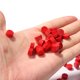 thumbnail image 5 of Jugar Cubos Cuadros Decorativos 200 cuentas de sello de cera octogonal vintage para decoración de cera de sellado (rojo grande) Tmvgtek Libre de BPA, 5 of 6