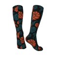thumbnail image 2 of Knee High Socks for Men and Women, Abstractly Sea Shell Althletic Compression Socks, Support Long Tube Socks for Outdoor Sport, Calf Socks, High Stockings for Women Men, 2 of 7