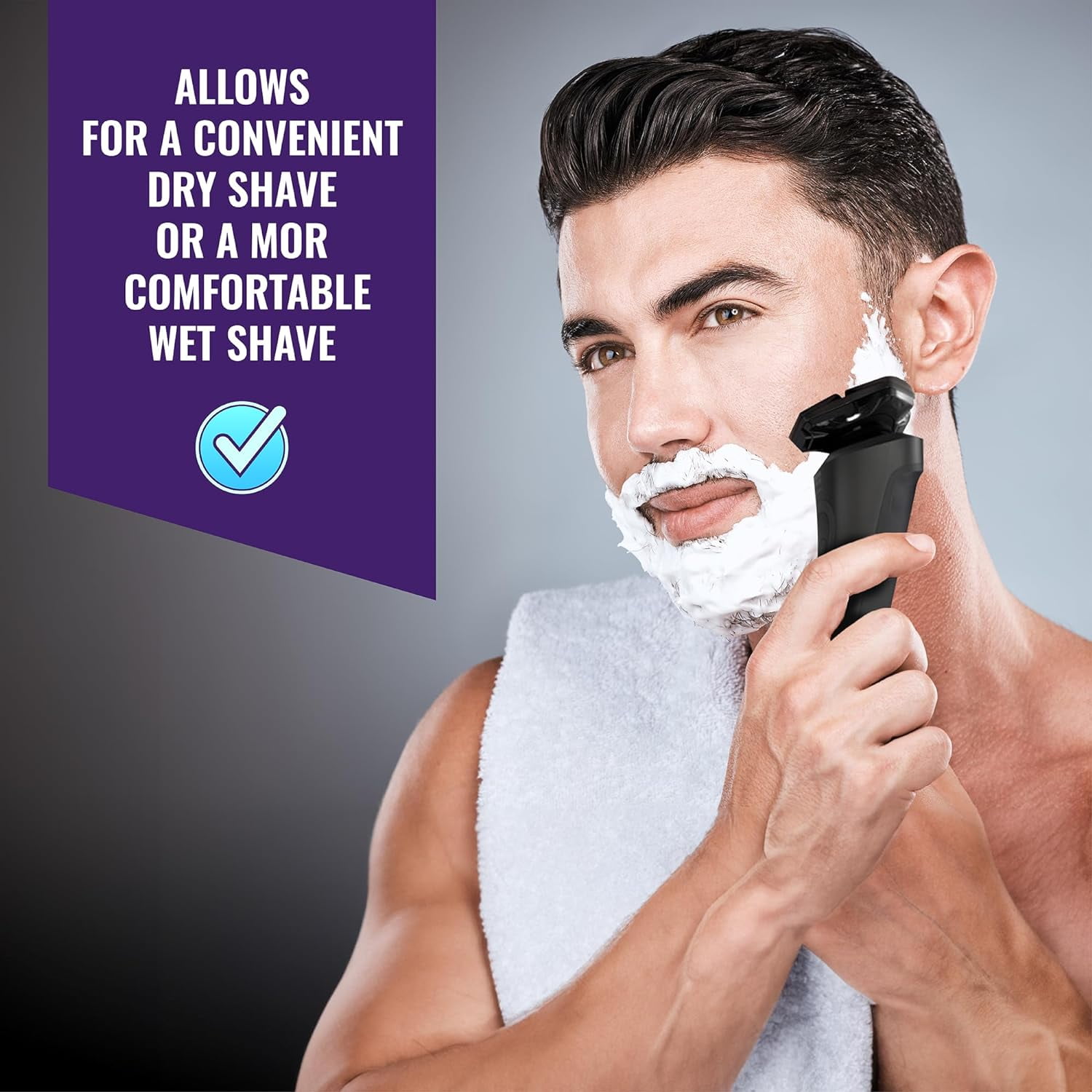 Philips Norelco Shaver 6600 with SenseIQ Technology, Series 6000.SkinProtect Blades, 360° Contour Heads and Smart Hair Sensor