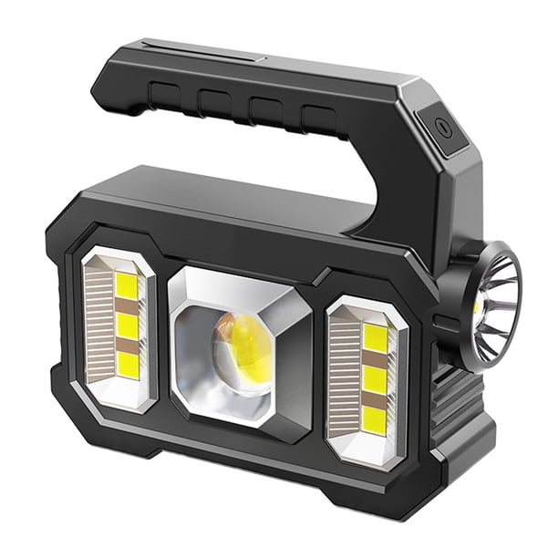 Linterna LED solar Kuymtek reflector impermeable recargable con 6 engranajes para acampar