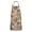 Pioneer Flower Floral-2, variant on Pioneer Flower Floral Print Pattern Apron for Women and Men, Cotton Linen Waterproof with Pockets, Adjustable, 33x27 Inch for Kitchen, Gardening, BBQ, Salon