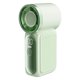 thumbnail image 2 of Ventilador portátil, mini ventilador, silencioso y potente, ligero, con pantalla LED, ideal Verde, 2 of 9