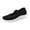 Black, variant on Knit Mary Jane Sneakers for Women, Women's Mary Jane Shoes Mesh Breathable Soft Shoes Woven Knitted Loafers Anti Slip Orthopedic Walking Loafers Arch Support Sneakers, Black 5