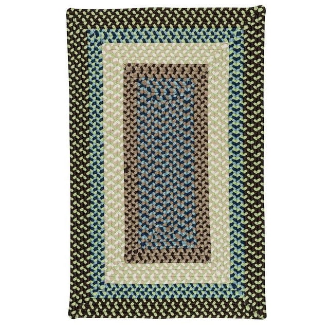 Colonial Mills MG89R060X060R Tapis Carré Montégo de Texture Tressée de 5 Pi&44; Brun Vif