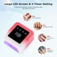 thumbnail image 5 of Lámpara LED UV para uñas Meremit, 108 W, recargable, con 36 perlas, 5 of 7