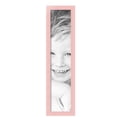 thumbnail image 2 of ArtToFrames 7" x 33" Pink Picture Frame, 7x33 inch Pink Wood Poster Frame (WOM-4120),  Pack, 2 of 7