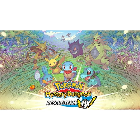 Pokémon Mystery Dungeon: Rescue Team DX, Nintendo, Nintendo Switch, (Digital Download) , (The Best Pokemon Mystery Dungeon Game)