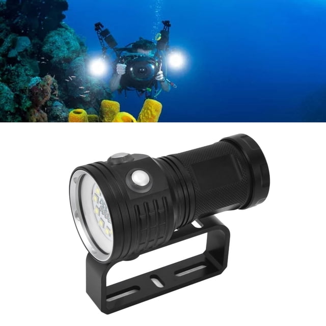 Luz de Llenado de Buceo LED, 3 Colores de Luces de Luces de Iluminación 7 Modos de Iluminacia para Bucear