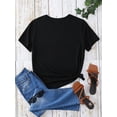 thumbnail image 2 of Taurus Zodiac Print, Crew Neck, Short Sleeve, Knit Fabric, Regular Length - Perfect for spring and summer, 2 of 7