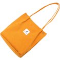 thumbnail image 1 of OULII Teacher Tote Bag Tote Bag Yellow Simple 1Pack, 1 of 5