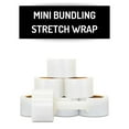 thumbnail image 3 of SSBM Cast Mini Hand Stretch Wrap with Handle 3" x 700' 1296 Rolls 115 Gauge Clear Shrink Film for Packing Shipping Wrapping, 3 of 7