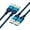 Blue, variant on USB 3.0 A Male to A Male Cable,5FT,2-Pack,5Gbps Data Sync Cord for Hard Drive,Consoles,Printer (Black)