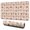 Beige Cow Checker, variant on Long Mouse Pads for Desk,White Cow Engineer Pattern Desk Mats on Top Of Desks, Desk Mouse Pad Extra Large with 3mm Non-Slip Base and Stitched Edge for Gaming,Office,Work,Home 31.5"x11.8"