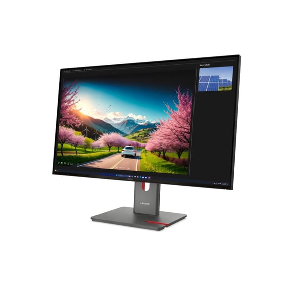 Lenovo ThinkVision P32UD-40 32" Class 4K UHD LED Monitor - 16:9 - Raven Black - 31.5" Viewable - In-plane Switching (IPS) Technology - WLED Backlight - 3840 x 2160 - 1.07 Billion Colors - 350 Nit -...