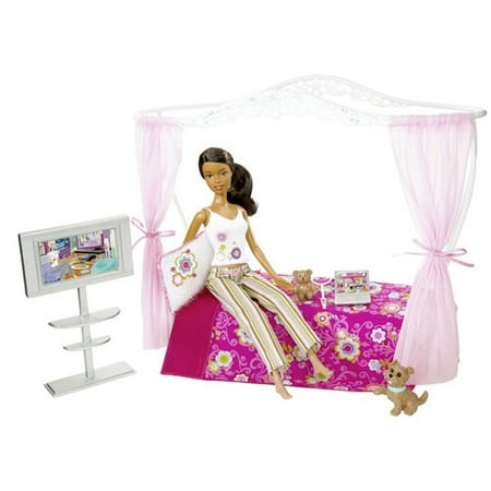 Barbie Nikki Doll and My House Bedroom Set