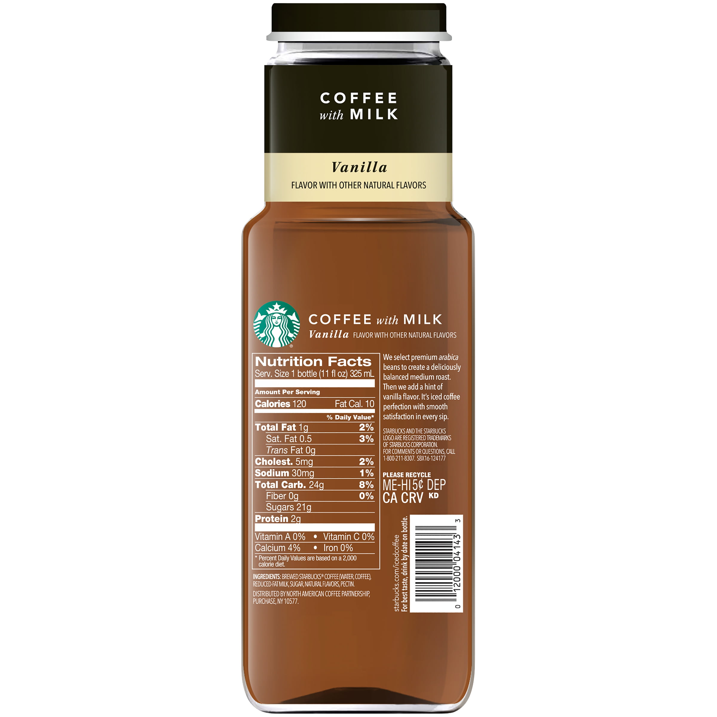 Starbucks Iced Coffee Bottle Calories - Best Pictures and ...