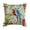 Teal, variant on The HomeCentric Decorative Throw Pillow covers Teal 16"x16" (40x40 cm) Velvet Moroccan Trellis Pillow Case For Sofa Chouch, Hotels, living, Bed Room, Geometric Contemporary Style - Nour Teal