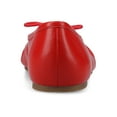 thumbnail image 3 of Journee Womens Callee Ballet Bow Slip On Dress Flats, Widths Available, 3 of 9