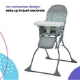 thumbnail image 6 of Cosco Kids Simple Fold Baby High Chair, Portable Feeding Chair, Elephant Puzzle, 6 of 20