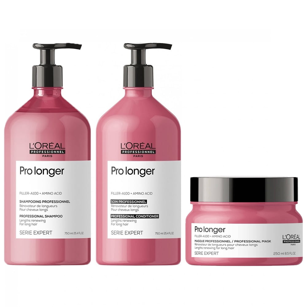 L'Oreal Professional Series Expert Pro Longer Shampoo, Conditioner 25.4