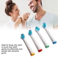 thumbnail image 4 of Electric Toothbrush Heads, Toothbrush Heads 4 Pack Efficient Cleaning Wide Applicability  for Home, 4 of 7