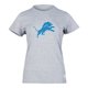 thumbnail image 1 of NFL Playera Aficionado Básica Detroit Lions Gris para Mujer, Talla Mediana, 1 of 5