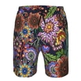 thumbnail image 3 of Fotbe Vintage Floral Trajes de Baño Estampados para Hombre, Shorts de Verano de Secado Rápido, Ropa de Playa, Bañadores-X-Large, 3 of 6