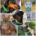 thumbnail image 6 of Spiked Dog Cat Collar Male Black Soft Leather Spike Puppy Collars Adjustable Mushroom Anti Bite Studded Dog Collars for Small Medium Large Dogs Chihuahua Yorkshire Pit Bull, 6 of 8