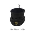thumbnail image 3 of Winter Neck Gaiter Warmer, Windproof Thermal Fleece Neck Protector for Cycling & Outdoor Sports, Soft Velvet Fabric, Adjustable Single Loop Design, Comfortable Fit, 3 of 8