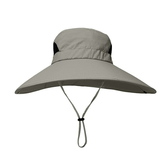 Sun Hat for Women High Ponytail UV Hat for Pool or Garden Men's Sun Breathable Fisherman Hat For Outdoor Activities