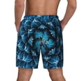 thumbnail image 3 of Kdxio Agave Cactu Print Men'S Swim Trunks With Compression Liner 7 Inch Inseam Quick Dry Swim Shorts, 3 of 7