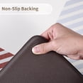 thumbnail image 3 of Grey Red Kitchen Mats for Floor Cushioned Anti Fatigue Non-Slip Waterproof Kitchen Rugs Premium PVC Kitchen Mat and Rug for Comfort Standing Heavy Duty Ergonomic Foam Rug Mother''s Day, 3 of 6