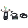 thumbnail image 1 of Kit De Conversión De Scooter Eléctrico, Kit De Controlador De Scooter Eléctrico De Onda Sinusoidal 26A Pantalla LCD A Color Con Acelerador De Pulgar Para Bicicletas Eléctricas, 1 of 7
