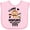 AD-Pink, variant on Inktastic Monkey I Love Hanging out with My Titi Boys or Girls Baby Bib