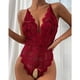 thumbnail image 1 of Lencería Sexy transparente para mujer, ropa interior erótica, disfraz Sexy de encaje, conjunto de lencería de entrepierna abierta, body, 18, 1 of 4