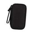 thumbnail image 4 of Organizador de viaje para dispositivos electrónicos, bolsa de almacenamiento para cables de flash, 1 capa, color negro 1 capa Negro, 4 of 9
