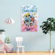 thumbnail image 4 of Las Chicas Superpoderosas Cuadro decorativo colgante - Arte de pared - Póster enmarcado - Decoración de pared - Regalos para familia, amigos y aficionados 40*60 cm, 4 of 6