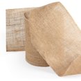 thumbnail image 2 of 15 Cm Wide Hessian Fabric 10m Rustic Ribbon Roll For Decoration Diy, Handmade Crafts, 2 of 5